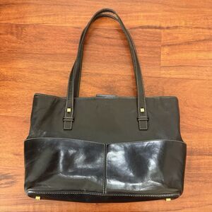 Kate Spade VTG 2000 Black Shoulder Hand Bag 13x8.5 Please See